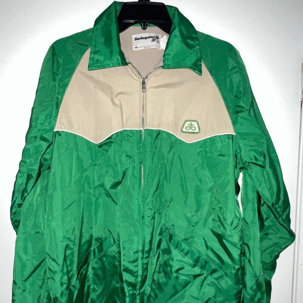 Swinger Pioneer Jacket Green And Tan Size Medium M